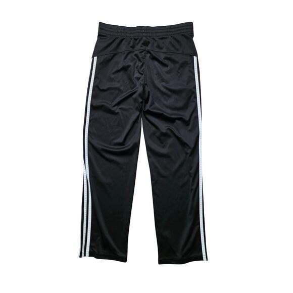 Adidas Track Pants Boys Small Black 3 Stripes Polyester Athletic - Picture 6 of 8
